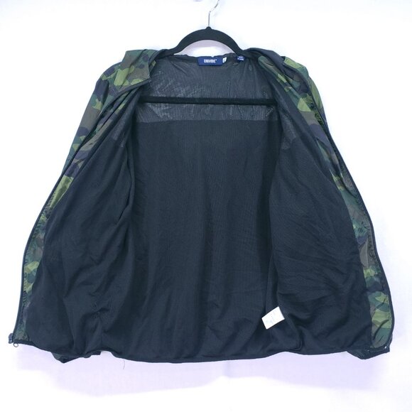 Univibe Boys Black Long Sleeve Full Zip Pockets Camouflage Green Jacket Size XL - Picture 13 of 13